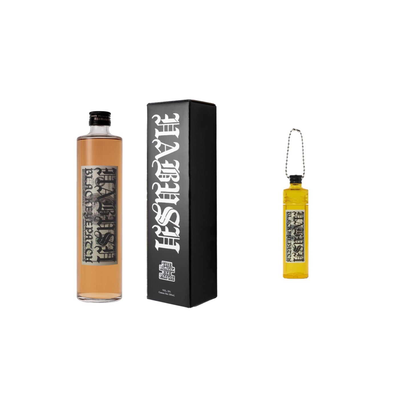 【12/10 18:00〜販売開始】HABUSH BlackEyePatch コラボレーションボトル2025 ＜BOTTLE STRAP SET＞