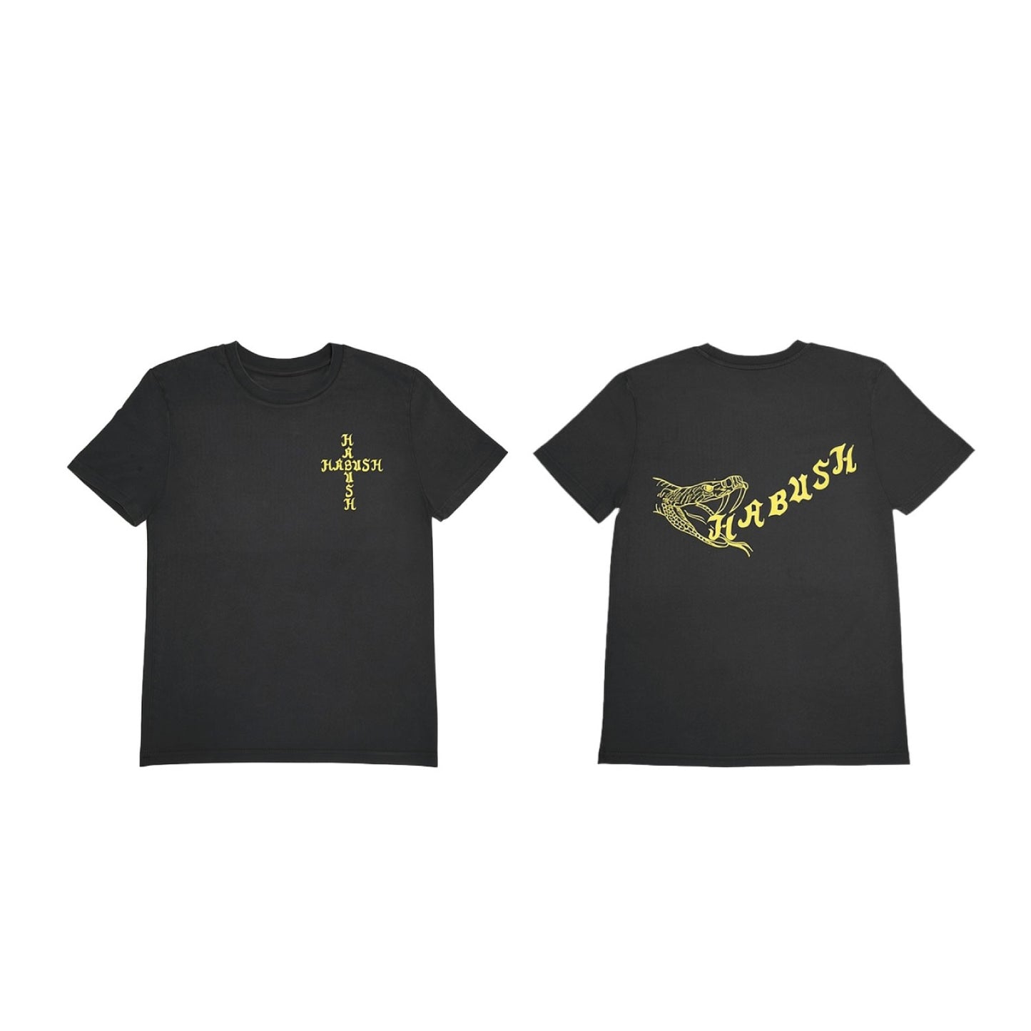 HABU SNAKE Black T-SHIRT
