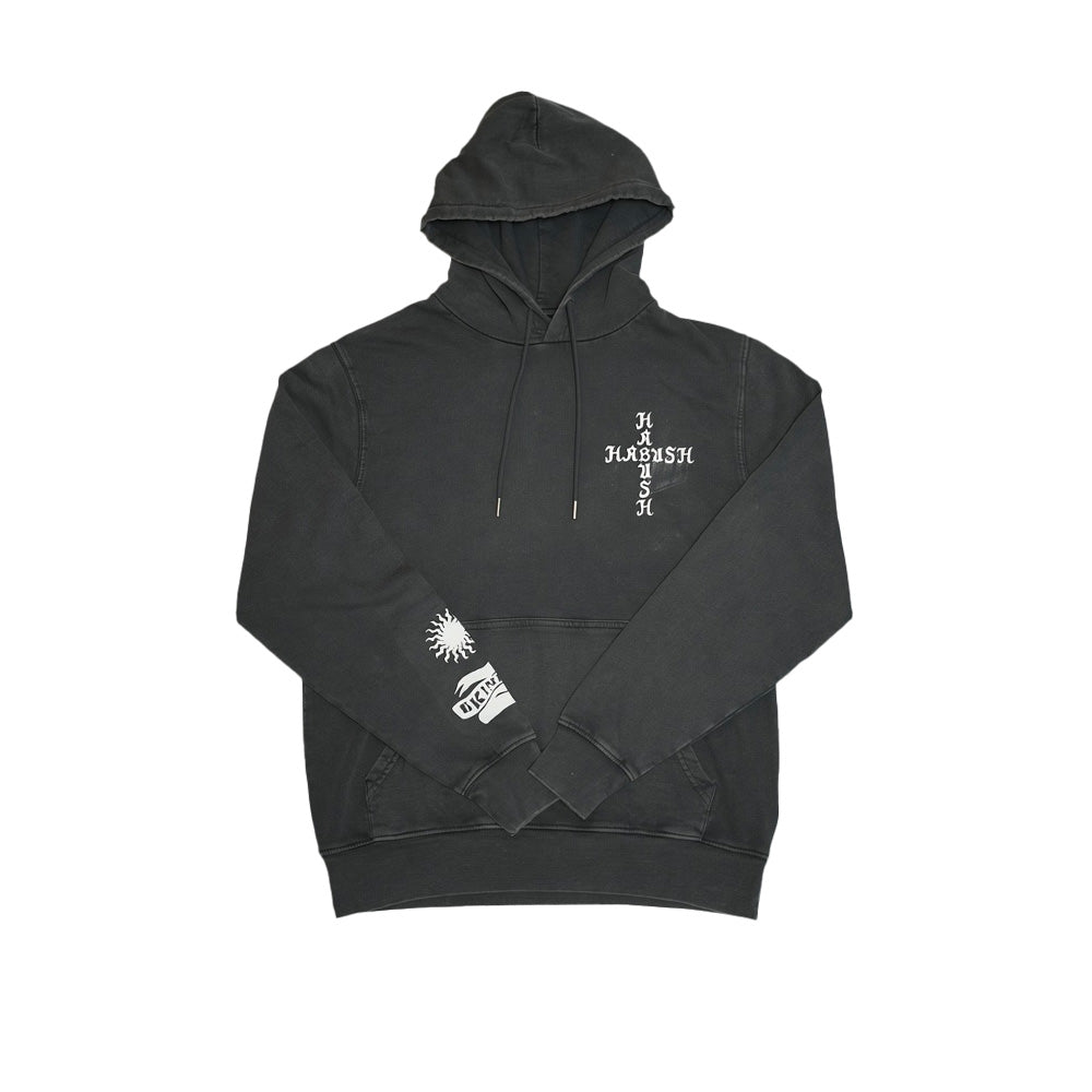 HABU SNAKE Black HOODIE