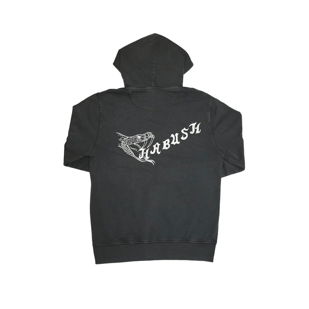 HABU SNAKE Black HOODIE