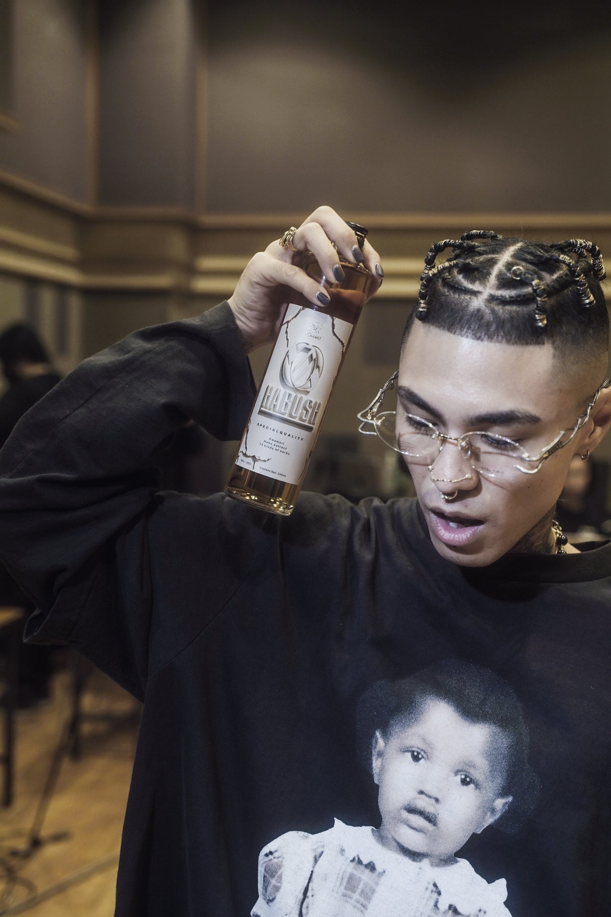 HABUSH × OZworld Collaboration Bottle [Limited quantity]